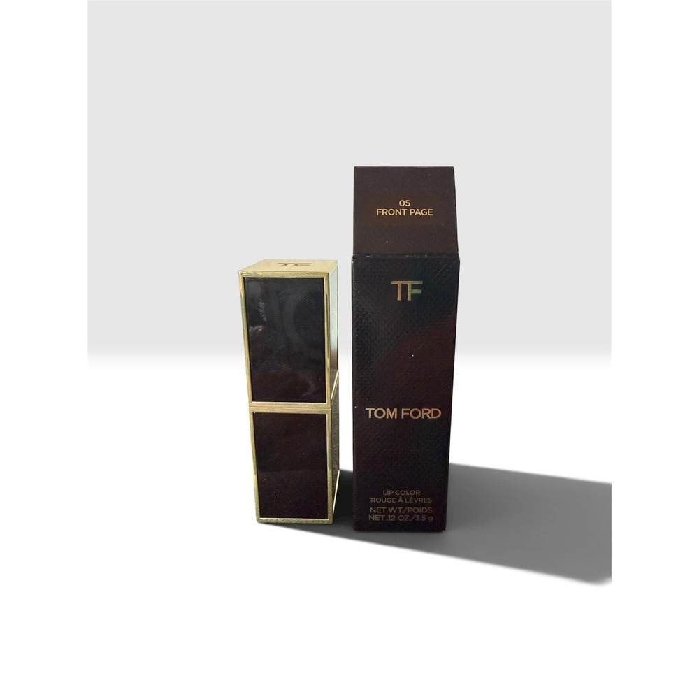 Tom Ford Lip Color Lipstick #05 FRONT PAGE 0.12 oz/3.5 g NEW in Box